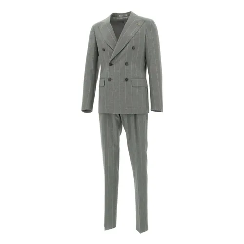 Suits > Suit Sets > Double Breasted Suits - - Corneliani - Modalova