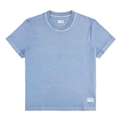 Fay - Tops > T-Shirts - Blue - Fay - Modalova