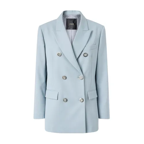 Pinko - Jackets > Blazers - Blue - Pinko - Modalova