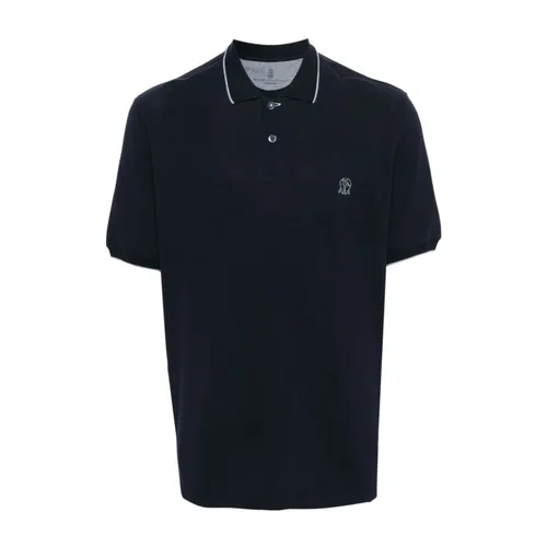 Tops > Polo Shirts - - Brunello Cucinelli - Modalova