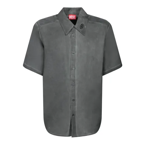 Shirts > Short Sleeve Shirts - - Diesel - Modalova
