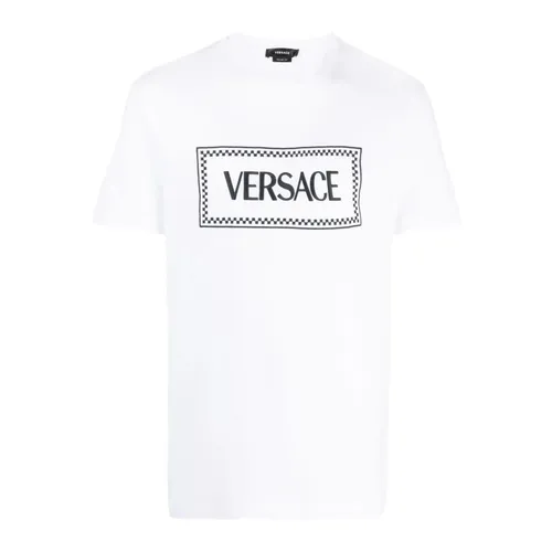 Versace - Tops > T-Shirts - White - Versace - Modalova