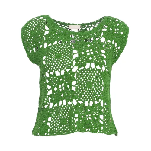 Knitwear > Round-neck Knitwear - - Liu Jo - Modalova