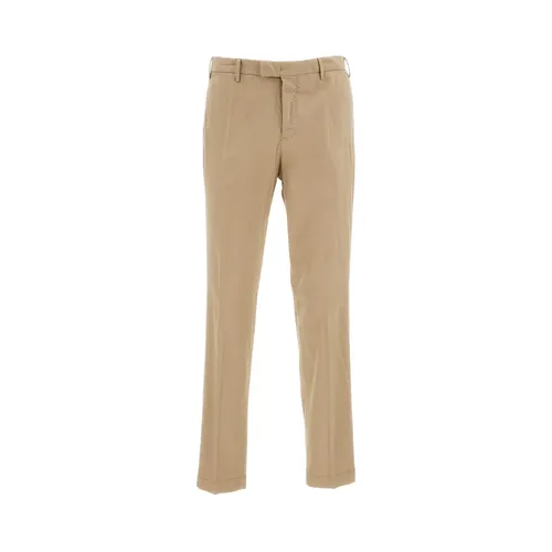 Pt01 - Trousers > Chinos - Beige - Pt01 - Modalova