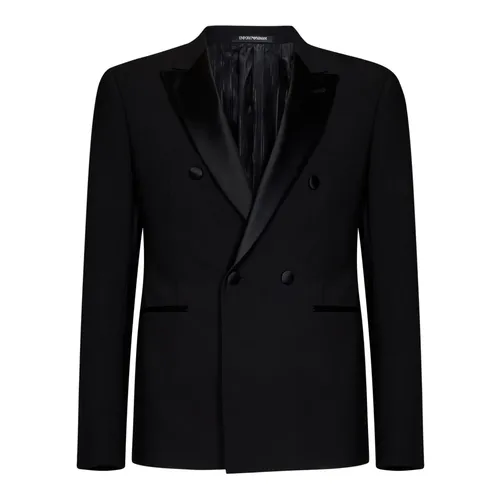 Suits > Suit Sets > Double Breasted Suits - - Emporio Armani - Modalova