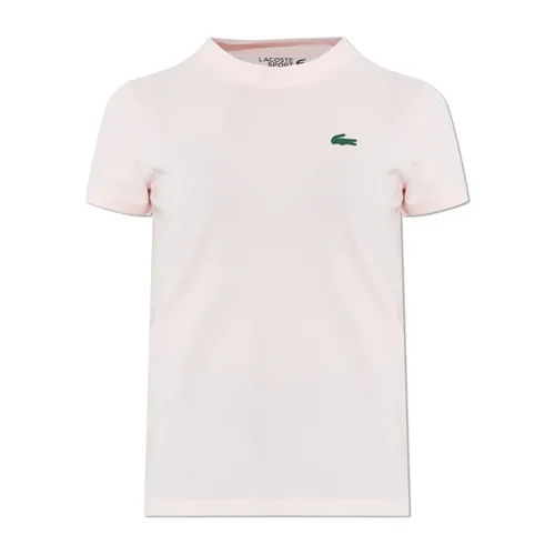 Lacoste - Tops > T-Shirts - Pink - Lacoste - Modalova