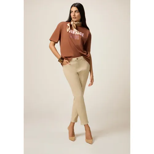 Trousers > Slim-fit Trousers - - Oltre - Modalova