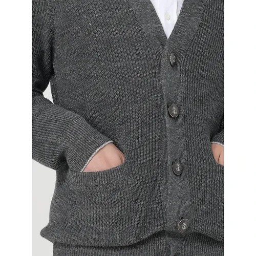 Knitwear > Cardigans - - Brunello Cucinelli - Modalova