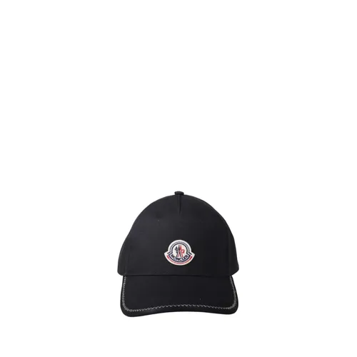 Accessories > Hats > Caps - - Moncler - Modalova