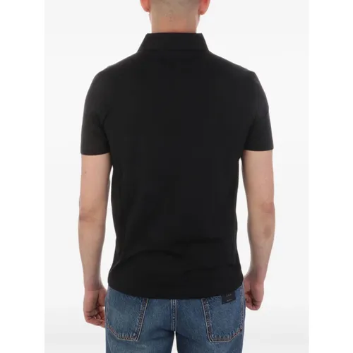 Malo - Tops > Polo Shirts - Black - Malo - Modalova