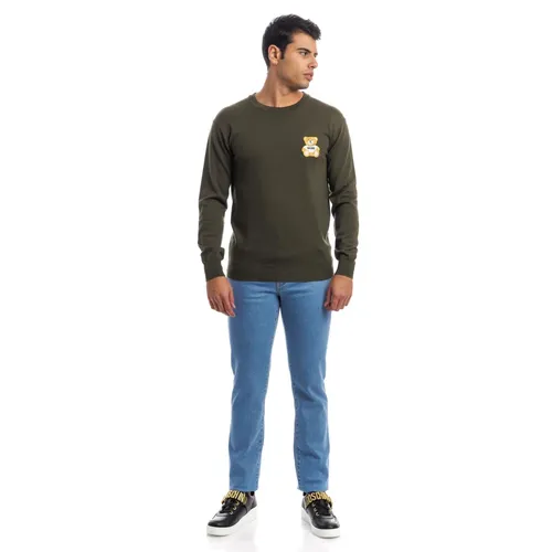 Knitwear > Round-neck Knitwear - - Moschino - Modalova