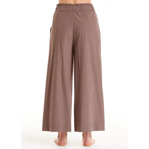 Trousers > Wide Trousers - - Alessia Santi - Modalova