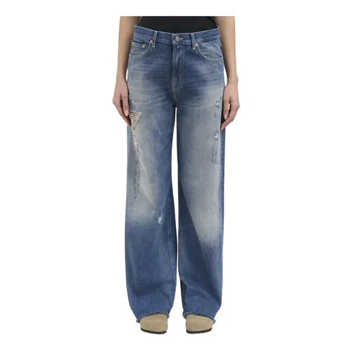 Jeans > Wide Jeans - - Dondup - Modalova