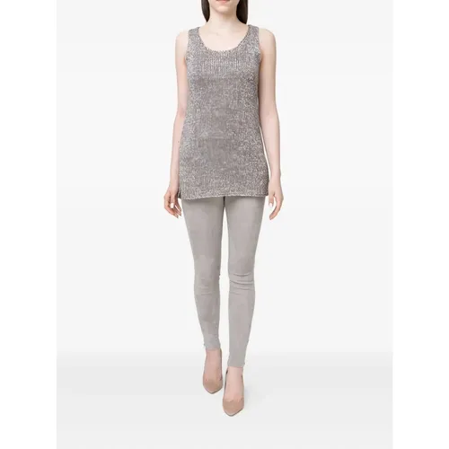 Trousers > Skinny Trousers - - Fabiana Filippi - Modalova