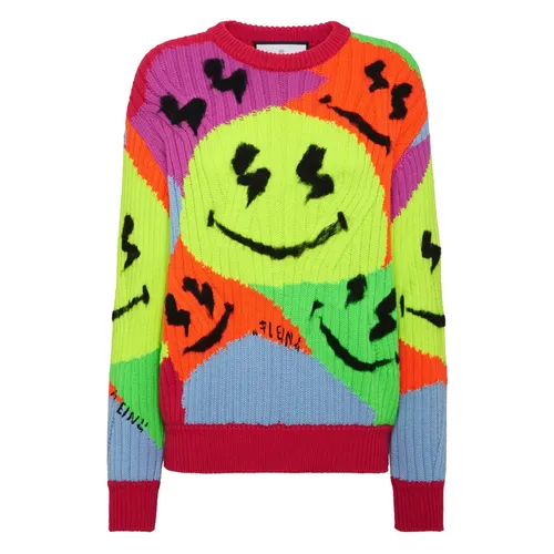 Knitwear > Round-neck Knitwear - - Philipp Plein - Modalova