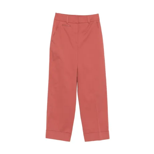 Trousers > Straight Trousers - - Peserico - Modalova