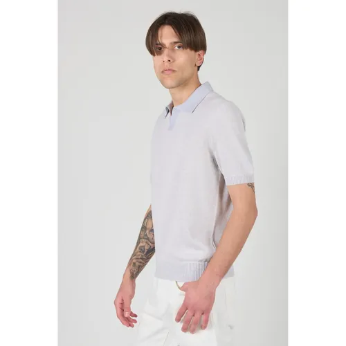 Barba - Tops > Polo Shirts - Gray - Barba - Modalova