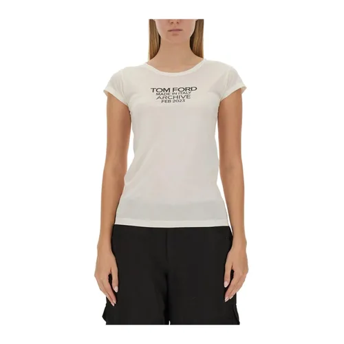 Tops > T-Shirts - - Tom Ford - Modalova
