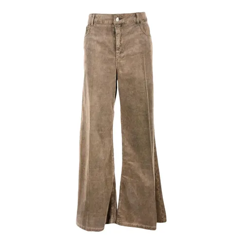 Trousers > Wide Trousers - - Kaos - Modalova