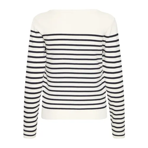 Knitwear > V-neck Knitwear - - Ichi - Modalova