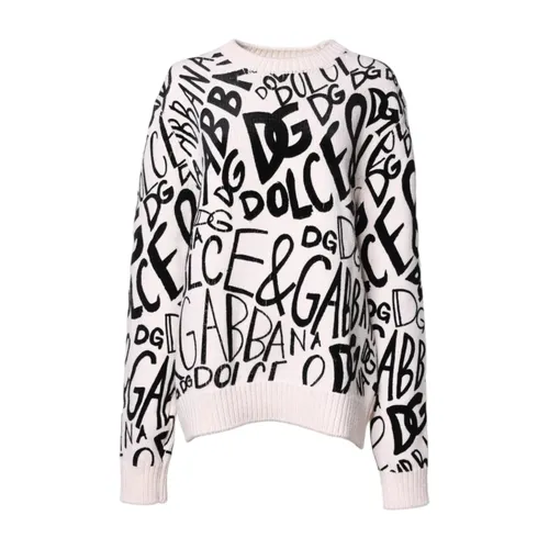 Knitwear > Round-neck Knitwear - - Dolce & Gabbana - Modalova