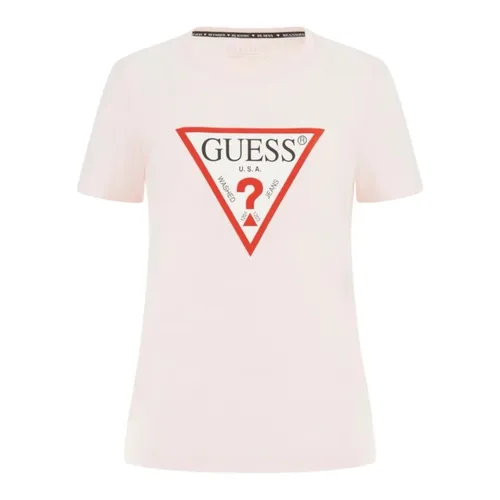 Guess - Tops > T-Shirts - Pink - Guess - Modalova