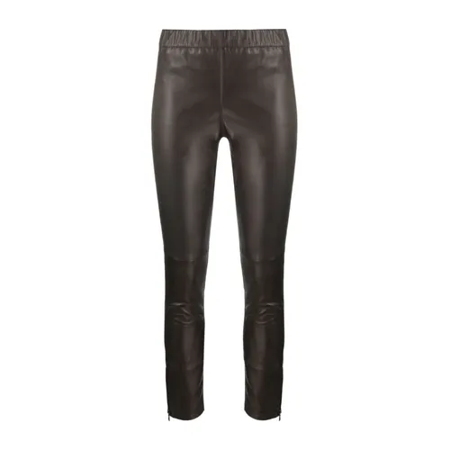 Trousers > Leather Trousers - - P.a.r.o.s.h. - Modalova