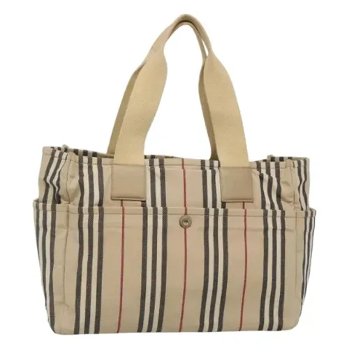 Pre-owned > Pre-owned Bags > Pre-owned Tote Bags - - Burberry Vintage - Modalova