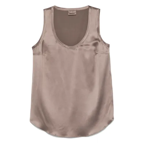 Tops > Sleeveless Tops - - Brunello Cucinelli - Modalova