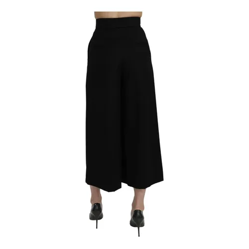 Trousers > Cropped Trousers - - Dolce & Gabbana - Modalova