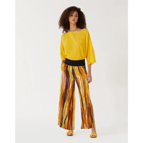 Trousers > Wide Trousers - - Manila Grace - Modalova