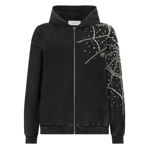 Sweatshirts & Hoodies > Zip-throughs - - Philipp Plein - Modalova