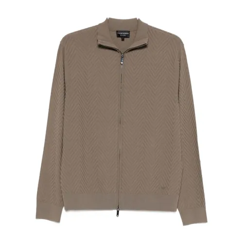 Knitwear > Cardigans - - Emporio Armani - Modalova