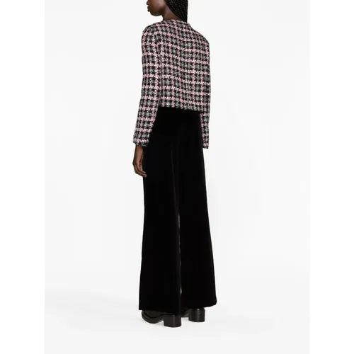 Trousers > Wide Trousers - - Msgm - Modalova