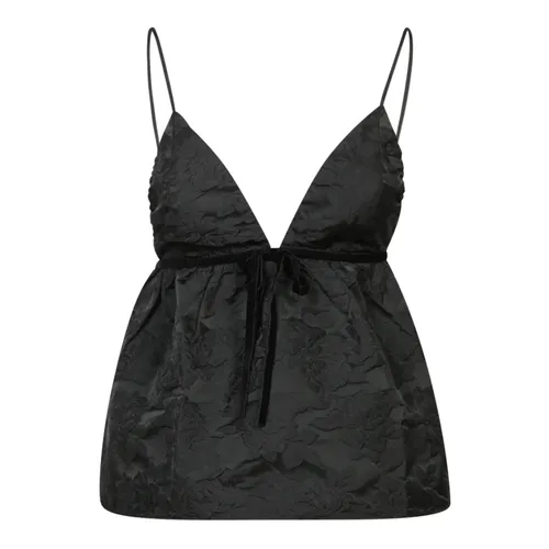 Tops > Sleeveless Tops - - Ganni - Modalova