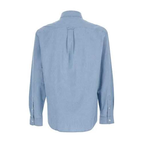 Shirts > Denim Shirts - - Maison Kitsuné - Modalova