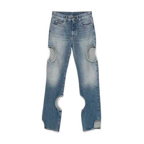 Jeans > Straight Jeans - - Off White - Modalova