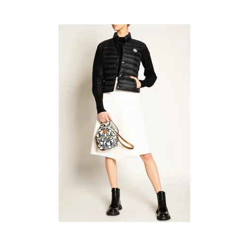 Moncler - Jackets > Vests - Black - Moncler - Modalova