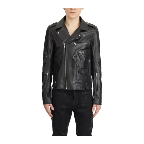 Jackets > Leather Jackets - - Rick Owens - Modalova