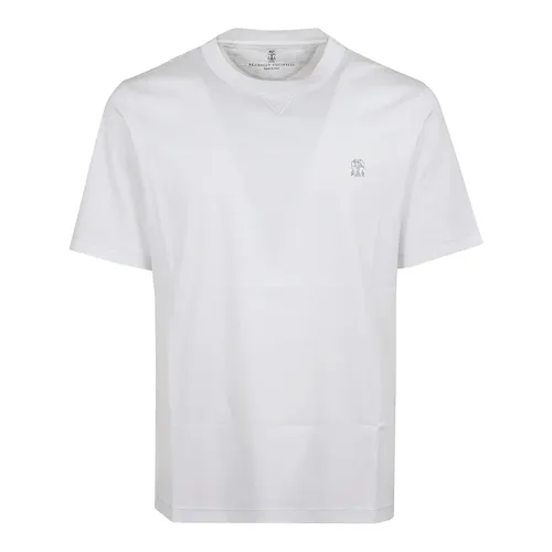 Tops > T-Shirts - - Brunello Cucinelli - Modalova
