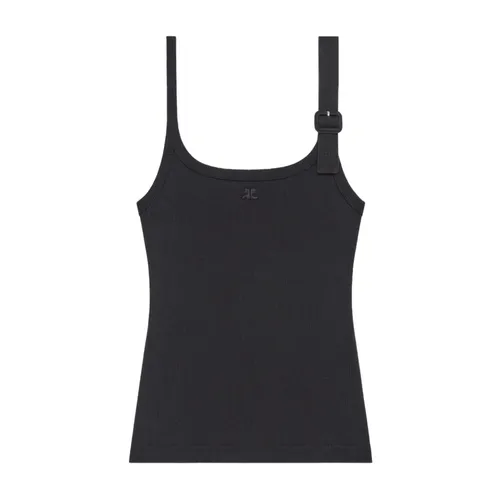 Tops > Sleeveless Tops - - Courrèges - Modalova