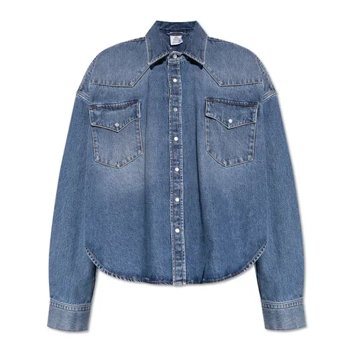 Blouses & Shirts > Denim Shirts - - Vetements - Modalova