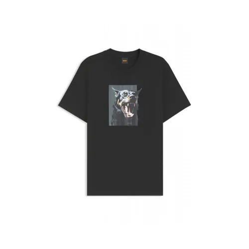 Hugo - Tops > T-Shirts - Black - Hugo - Modalova