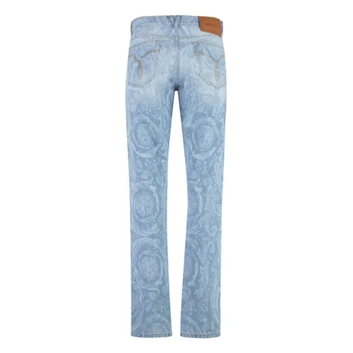 Jeans > Straight Jeans - - Versace - Modalova
