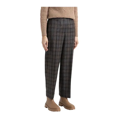 Trousers > Straight Trousers - - Peserico - Modalova