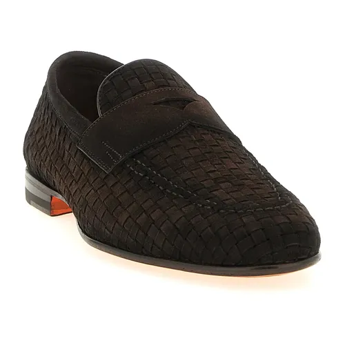 Shoes > Flats > Loafers - - Santoni - Modalova