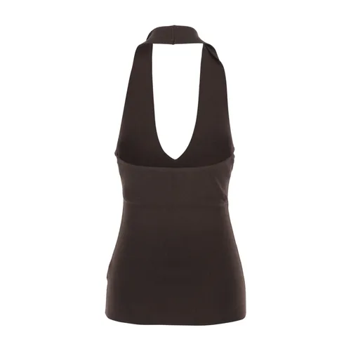Tops > Sleeveless Tops - - Federica Tosi - Modalova