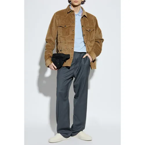 Trousers > Wide Trousers - - Moncler - Modalova