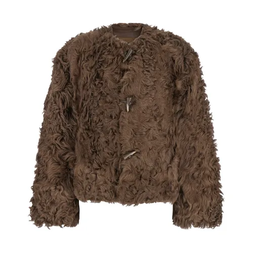 Jackets > Faux Fur & Shearling Jackets - - Plain - Modalova