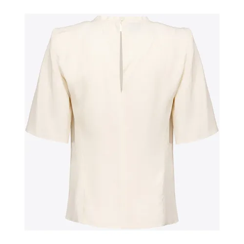 Pinko - Tops > T-Shirts - White - Pinko - Modalova